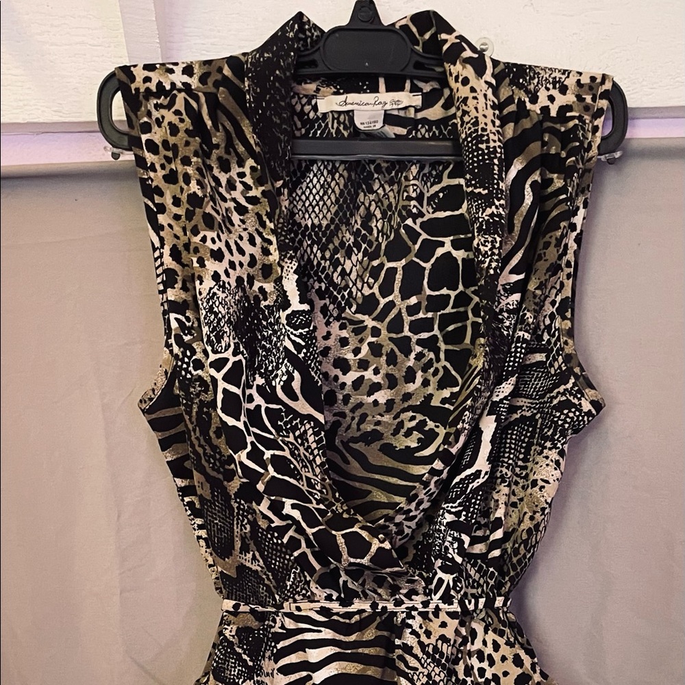American Rag Dress Animal Print Small